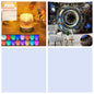 Crystal Lamp Water Ripple Projector Night Light Decoration Home Houses Bedroom