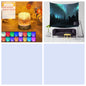 Crystal Lamp Water Ripple Projector Night Light Decoration Home Houses Bedroom