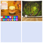 Crystal Lamp Water Ripple Projector Night Light Decoration Home Houses Bedroom