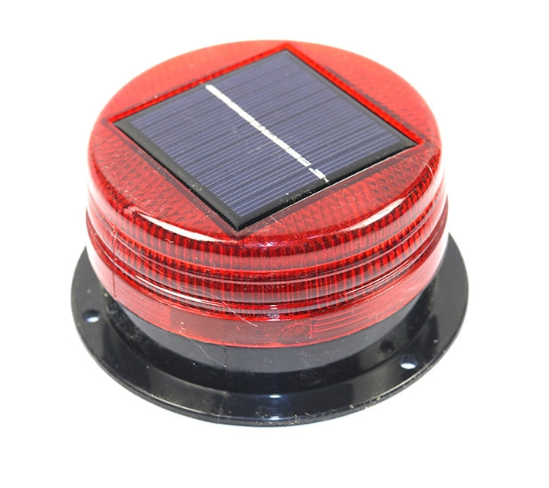 Red And Blue Solar Roof Magnetic Solar Flash Warning Light