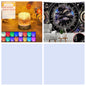 Crystal Lamp Water Ripple Projector Night Light Decoration Home Houses Bedroom