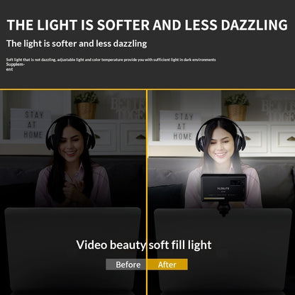 RGB Color Live-streaming LED Fill Light For Photography