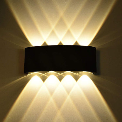 Outdoor Wall Lamp Waterproof Solar Intelligent Remote Control