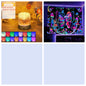 Crystal Lamp Water Ripple Projector Night Light Decoration Home Houses Bedroom