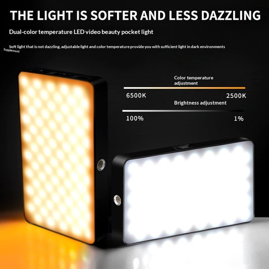 RGB Color Live-streaming LED Fill Light For Photography